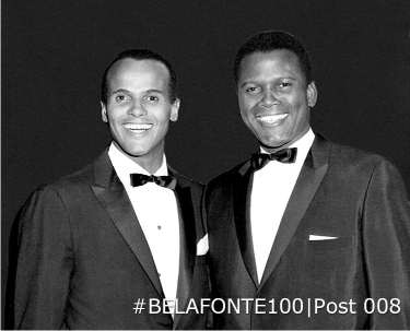 Harry Belafonte and Sidney Poitier